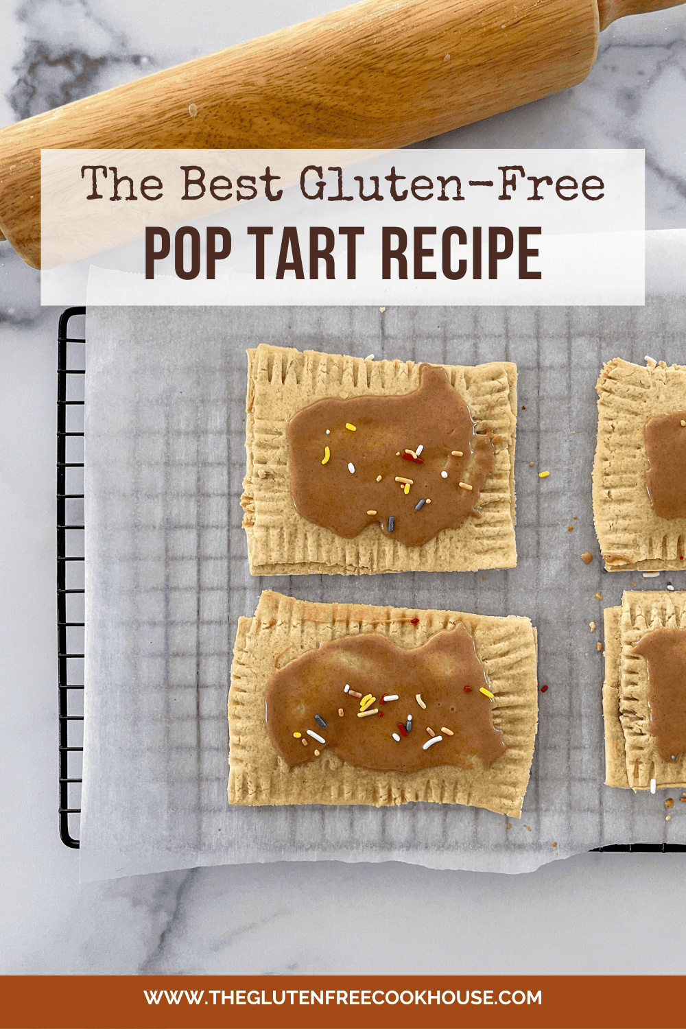 The best gluten-free pop tart recipe pinterest pin. 